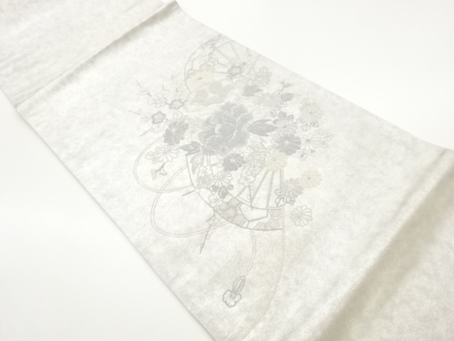 JAPANESE FUKURO OBI / SAGARA KNOTS / WOVEN FLOWERS